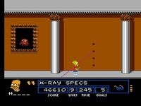 une photo d'Ã©cran de The Simpsons - Bart Vs The Space Mutants sur Nintendo Nes